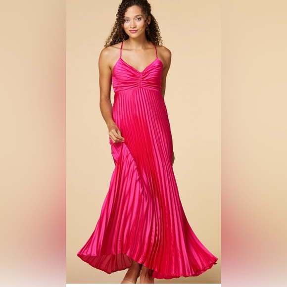 Versona Pink Maxi Dress - Picture 4 of 5